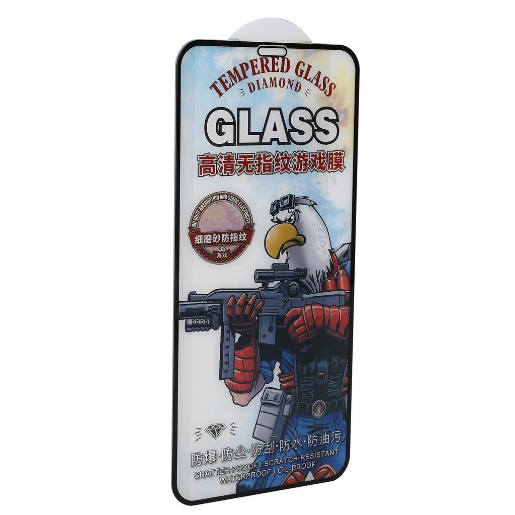 High Definition Gehärtetes Glas Anti-Fingerabdruck Displayschutzfolie für IPhone X XS 11Pro