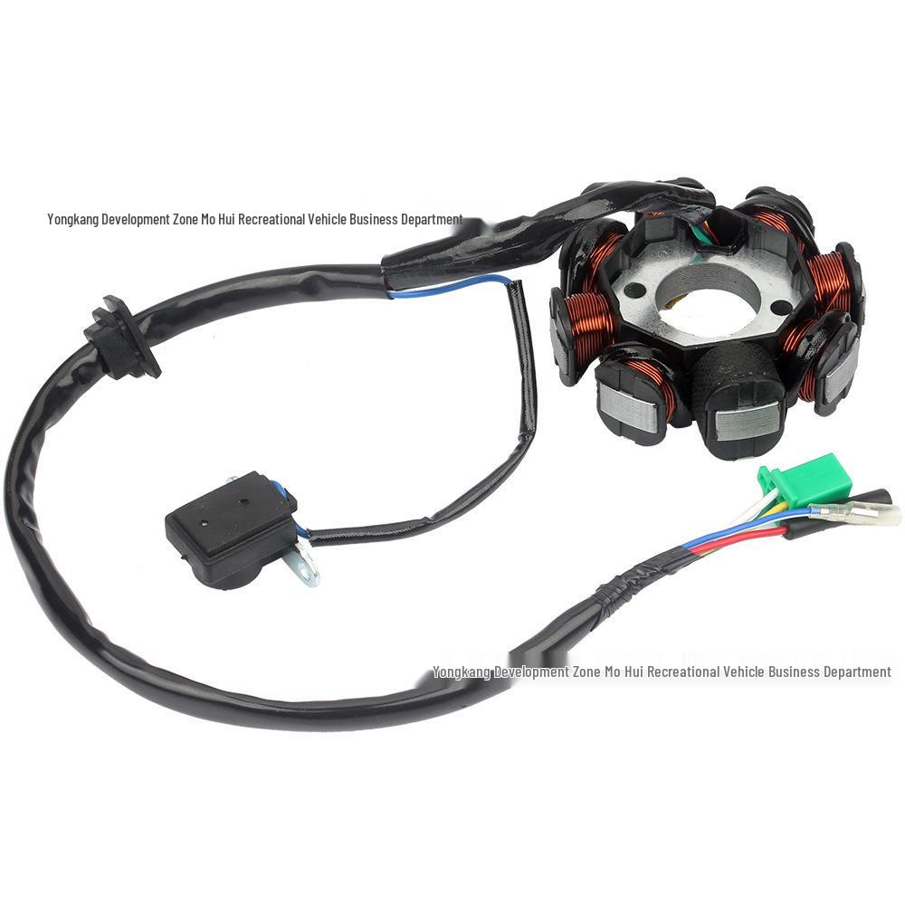 

ATV Beach Car Pedal Assist Vehicle with GY6 125/150 Engine Eight-Pole DC Stator Coil Single Cylinder