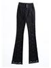 Women's High-Waisted Lace Wide-Leg Pants - Summer Bell Bottom Style