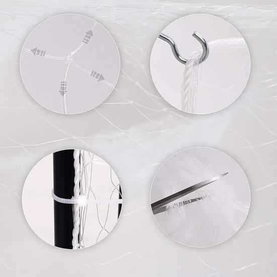 Katzensicherheitsnetz Faltbar Weit verbreitete Verwendung Verschiedene Größen Fallschutz Sicherheitsnetz