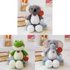 Forest Animal Lion Koala Elephant Sloth Frog Plush Toy Stuffed Doll Kids Gift