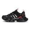 adidas XLG RUNNER DELUXE Antypoślizgowe Odporne na ścieranie Niskie Buty do biegania Unisex Czarny Czerwony Srebrny JQ2974(Zespół80-S-BOX)