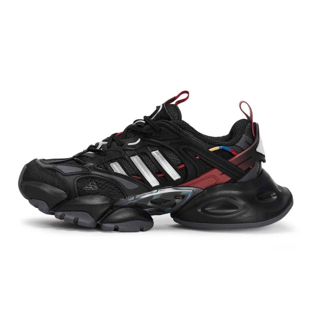 adidas XLG RUNNER DELUXE Antypoślizgowe Odporne na ścieranie Niskie Buty do biegania Unisex Czarny Czerwony Srebrny JQ2974(Zespół80-S-BOX)