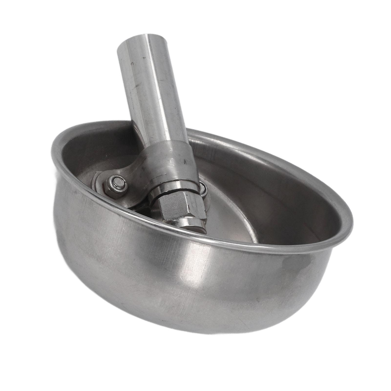 Automatic   Waterer Thickened Livestock Water Feeder Stainless Steel Cow Drinking Water Bowl Water Dispenser