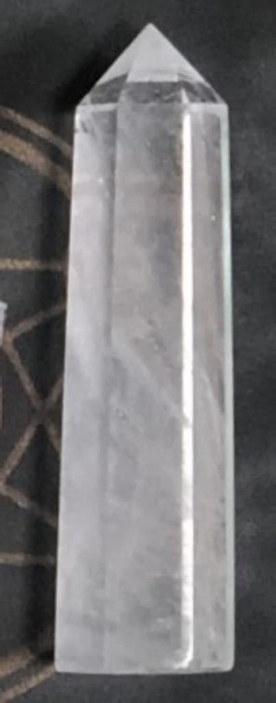 KUROP Crystal Tuner, 4096Hz, Tuning Fork, Natural Quartz Crystal, for Purification (Purification SetCard Not Included)