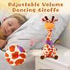 Dancing Giraffe Musical Plush Toy, Recording & Repeating, for 6–12M, Compatible with Early Development & Valentine's Gifting