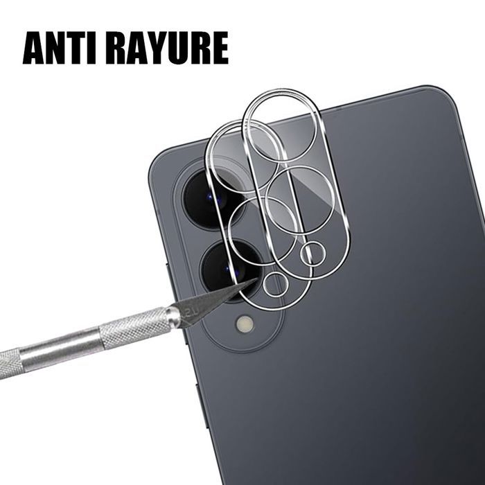 2 Verre Trempé Caméra Arrière pour Samsung Galaxy S25 Edge - BOOLING - Protection Anti-Rayures