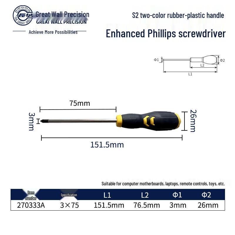 Great Wall S2 Enhanced Magnetic Phillips Screwdriver