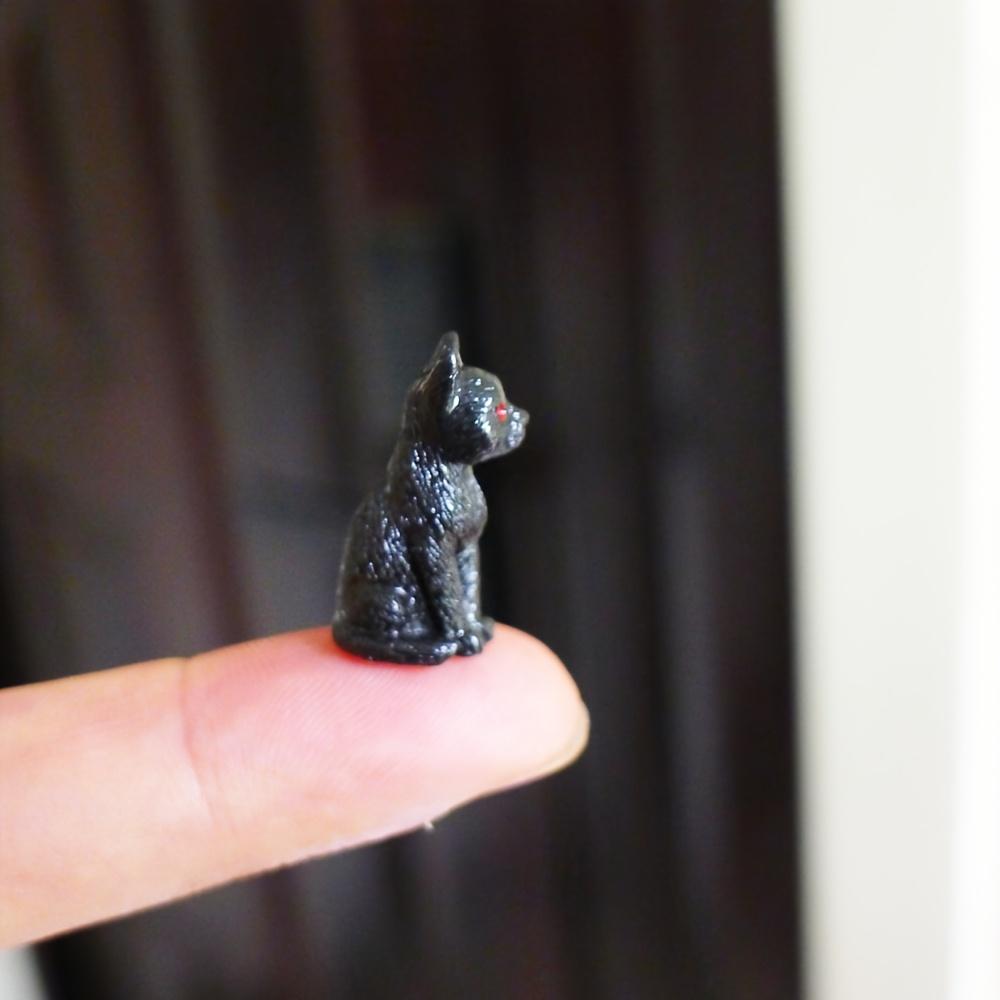 Cute Resin Black Cat Statues - DIY Terrariums/Pot/Flower Pot Landscape Decorations Perfect for Halloween Themed Decoration