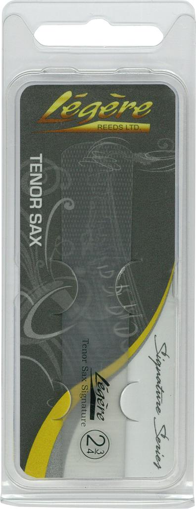 Legere Resin Reed Signature Series for Tenor Saxophone [Hardness 2-3/4] []