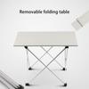 Ultra Light Foldable Aluminum Camping Table Portable Picnic BBQ Desk Small Black