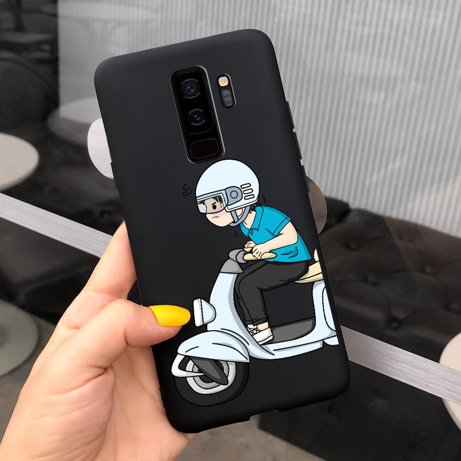For Samsung Galaxy S9 Case G960F/DS Phone Cover Luxury Cartoon Soft Slim Funda For Samsung S9 Plus G965F S9+ Coque S9Plus Bumper