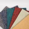 Polyester Cotton Yarn-Dyed Solid Color Linen-Like Fabric Sofa Towel & Tablecloth
