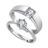 2 Stück Damen Offener Ring Set Passende Partner Offene Ringe Set für Reise Hochzeit Geburtstag