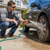 Ergonomic Garden Hose Sprayer ABS, TPR Garden Spray Nozzle Durable Water Sprayer  Watering Garden