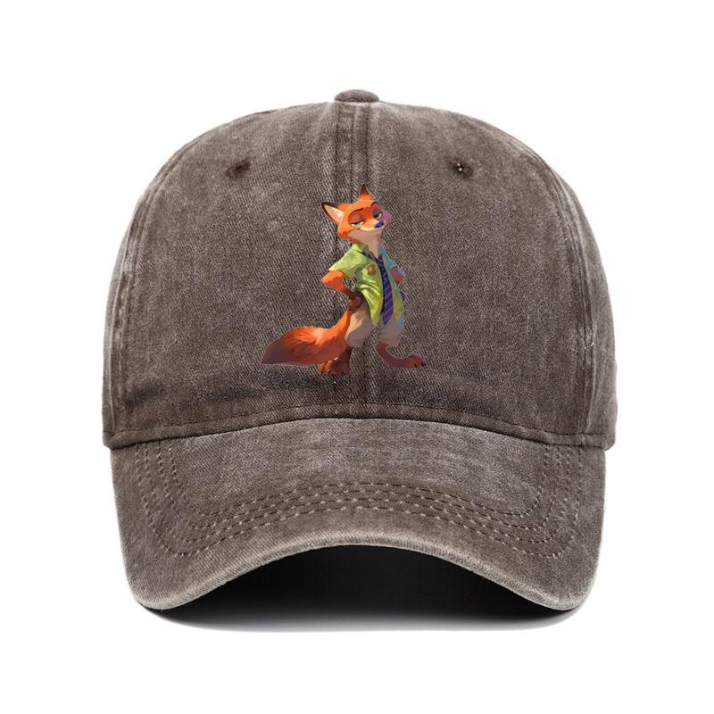 Cartoon Zootopia Three-toedSloth Baseball Cap Couple Women Print Trucker Hat Summer Casual Outdoor Dropshipping Baseball Caps
