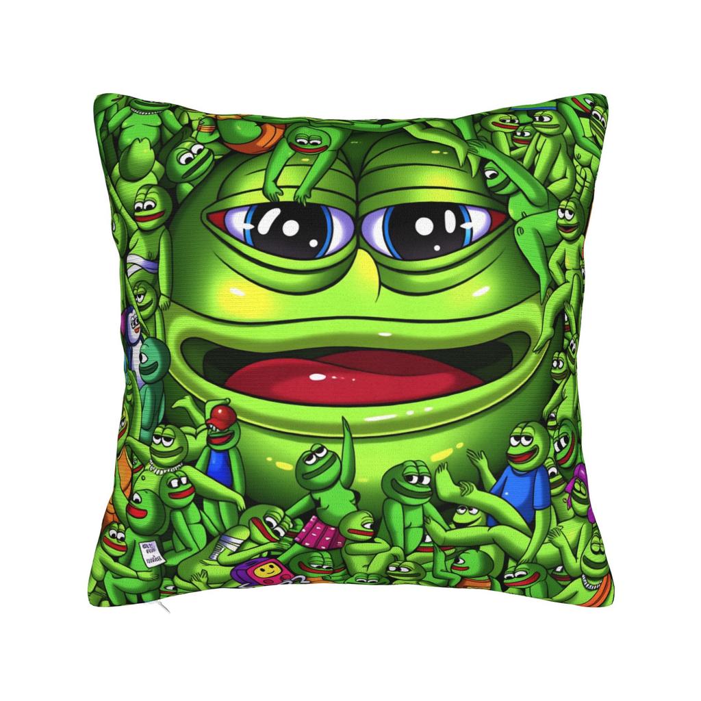 Pepe The Frog Pillowcases Vintage Pillow Case For Wedding Party Home Decor Custom Pillow Cover