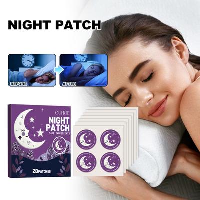Plant Cartoon Sleep Patch Improve Sleep Quality, Relax the Body and Mind, Relieve Fatigue, and Gently Care for Sleep