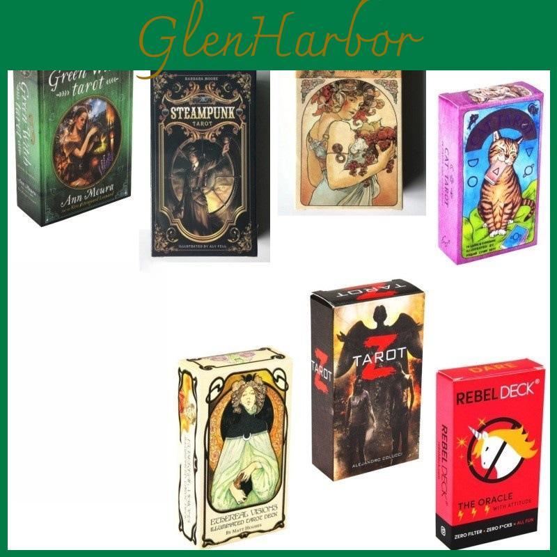 Tarot Cards Collectors Edition With Copper Paper For Card Game Enthusiasts