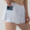Women's Flowing Sports Shorts Gym Yoga Workout Running Tennis Skirt Comfortable Skirts with Pockets