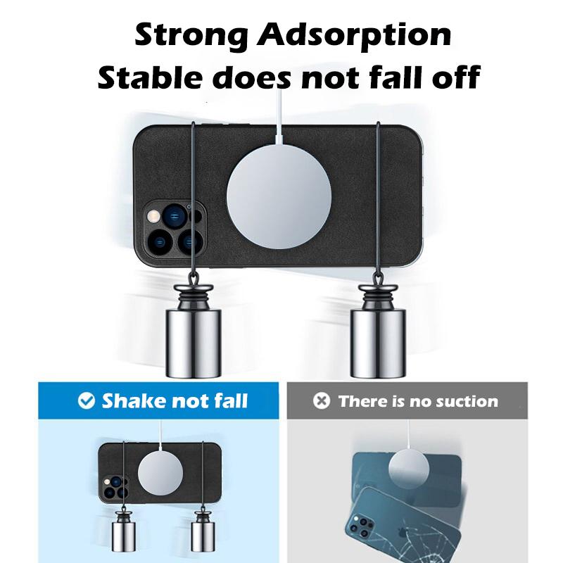 Luxury Leather Car Magnetic Holder Phone Case for iPhone 15 14 13 12 11 XS X XR Pro Max Plus Magsafe Wireless Charge Cover