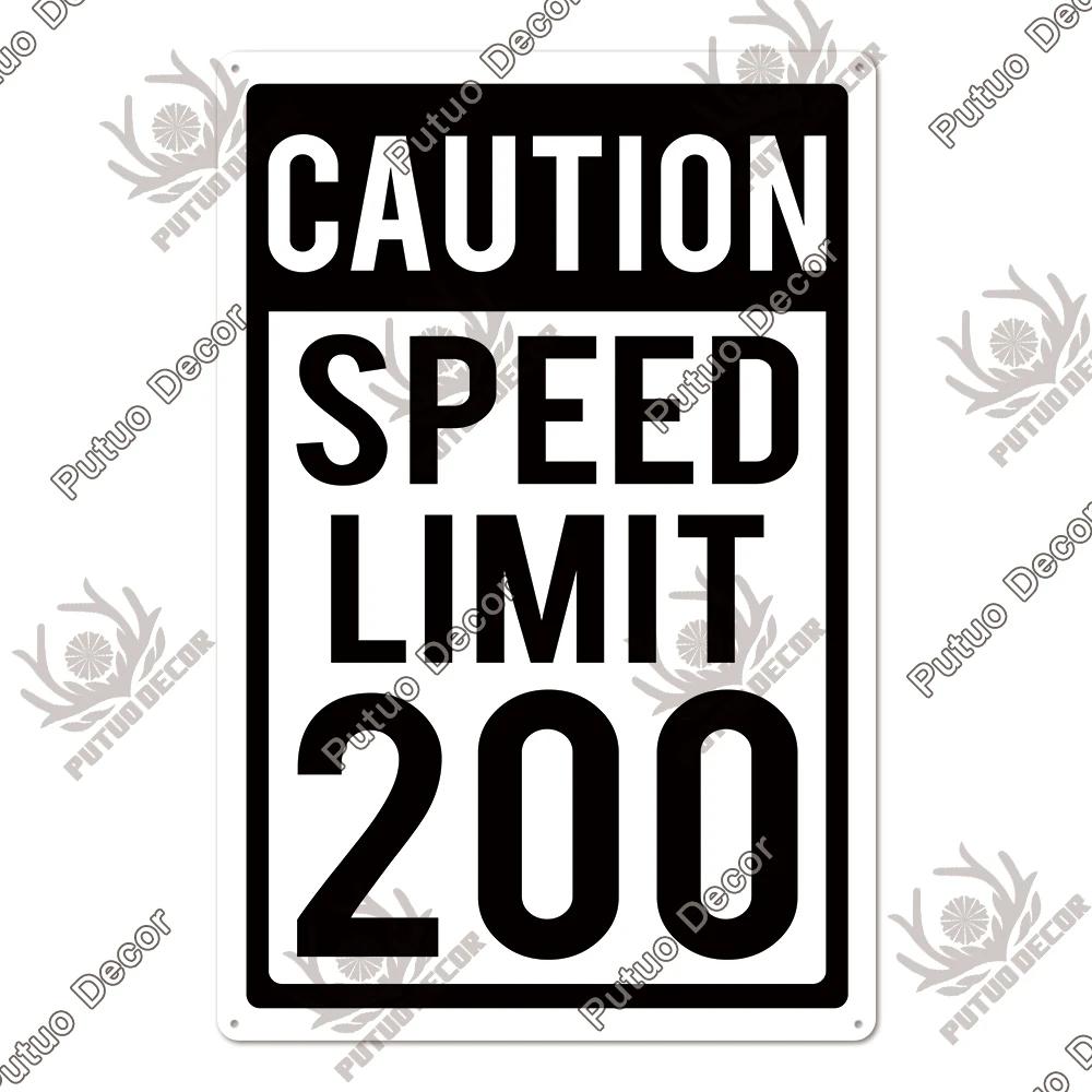 Putuo Decor Funny Sarcastic Vintage Posters Tin Signs Retro Plaque Metal Plate Wall Art Decor for Home Living Room Unique Gift