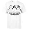 Leicht ablenkbar von Pinguinen Unisex T-Shirt Lustiges Tierliebhaber T-Shirt