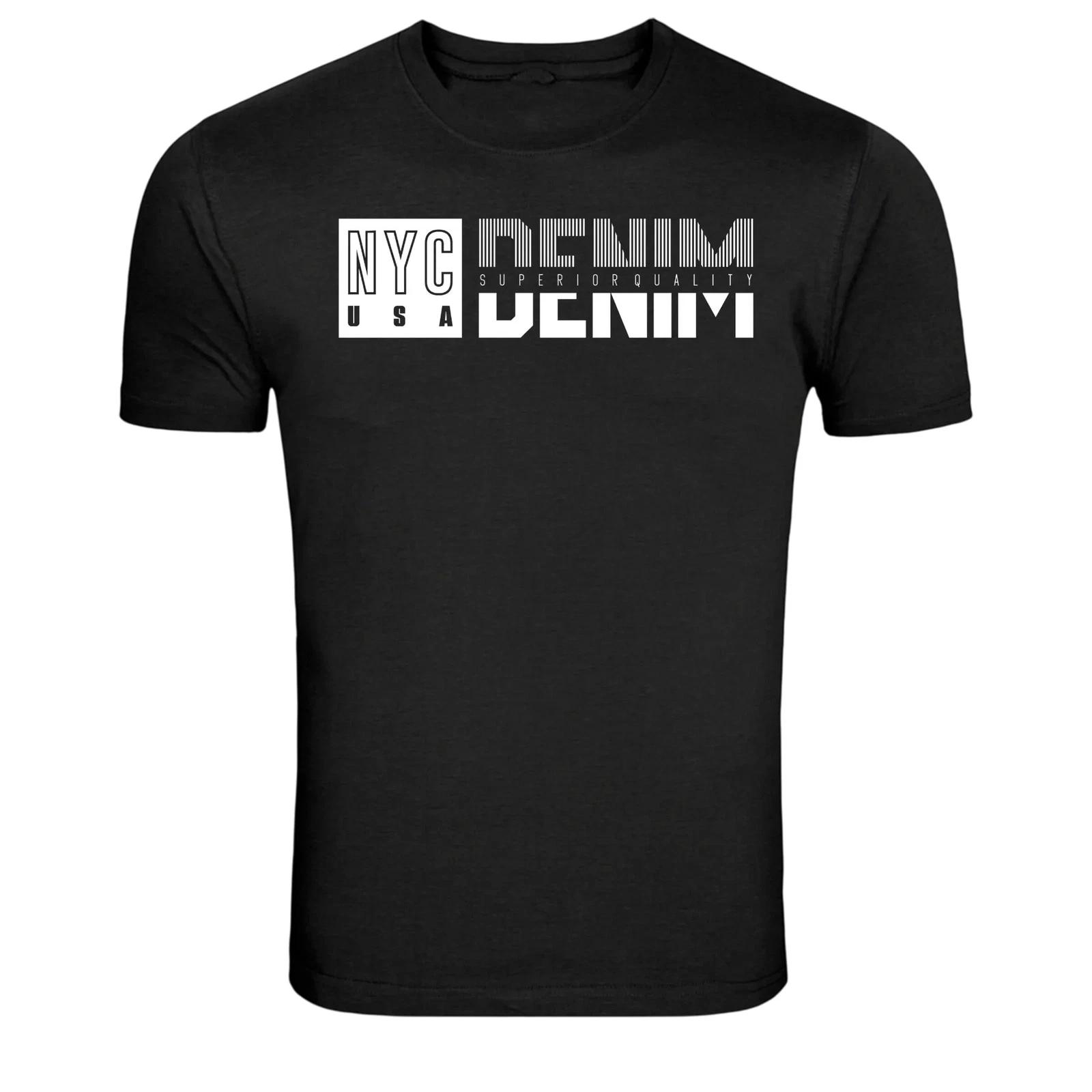 NYC Denim Superior Quality Graphic T-Shirt XXXL