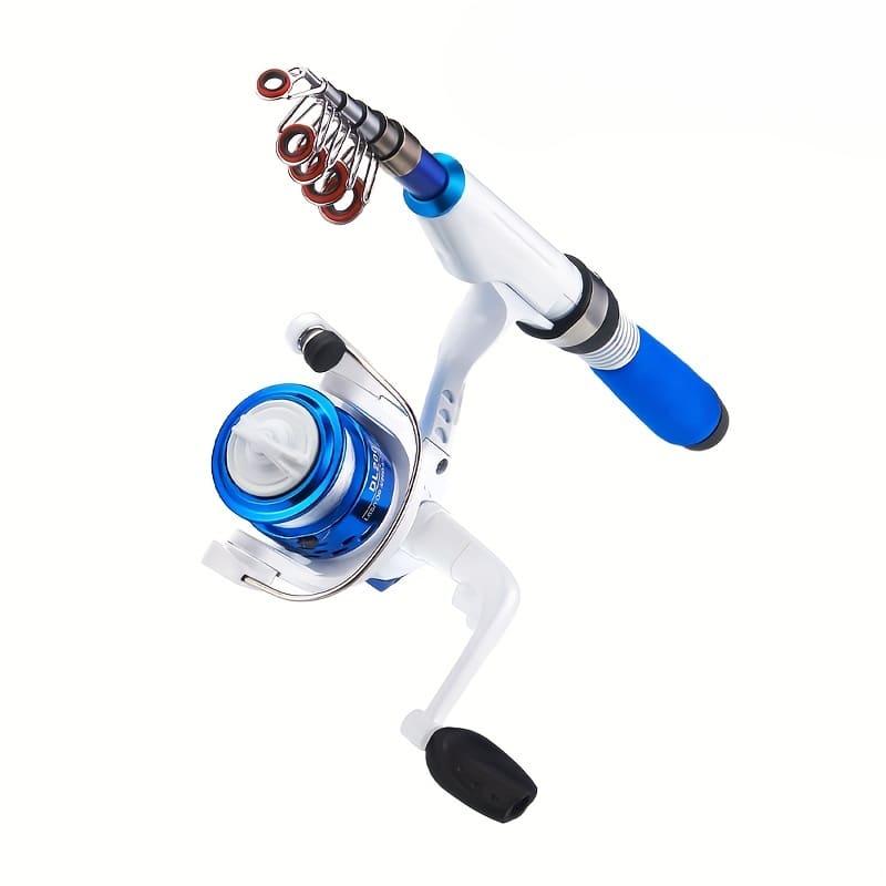 Mini Canna da Mare Sezione Ultracorta Canna da Pesca Portatile Canna da Lure Ultra-dura Set Canna Singola Mulinello in Metallo Attrezzatura da Pesca Adatta per una Varietà di Acque