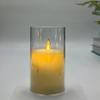 LED Acrylic Candle Light with Remote Control for Romantic Atmosphere and Birthday Party Decoration