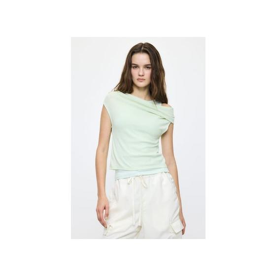 LAYERED OFF SHOULDER Tops MINT