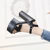 Fashion 14CM  Chunky High Heel Platform Sexy Sandals Women Summer Open Toe Black White Sandals