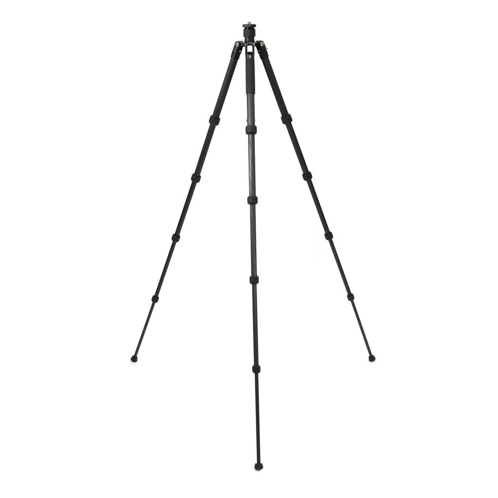 TOKIWA STYLE TA225CJ Carbon Fiber Travel Tripod with Maximum Height of Locking Nut Adjustable Monopod 5-Section 1395mm, Elevator,