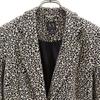 Armani Exchange Leopardenmuster 7/8-Ärmel taillierte Jacke Damen Gebraucht
