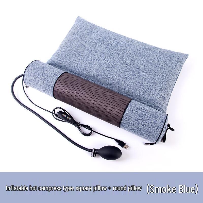 OEING Herbal Buckwheat Inflatable Neck Support Pillow