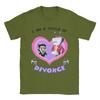 Men Women Spamton and Tenna Child of Divorce Deltarune Game T Shirt Pure Cotton Graphic Printing Tee Shirts  Clothing Outfits