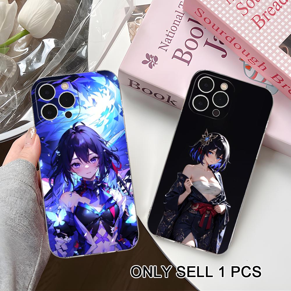 HSR Seele Klare TPU Handyhülle für iPhone 17 16 15 14 13 12 11 X XR XS Air Pro Max Plus Mini Bunte Abdeckung