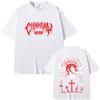 Anime Chainsaw Man Makima Graphic Tshirts Men Women Fashion Vintage Oversized Streetwear Summer Unisex Manga Lovers Fans Gift