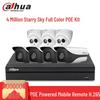 Dahua 4MP PoE Outdoor Night Vision NVR Security Camera Kit CN plug (adapter included)