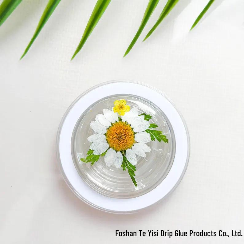 

Grapefruit Daisy & Purple Hydrangea Resin Air Cushion Holder for Home Use