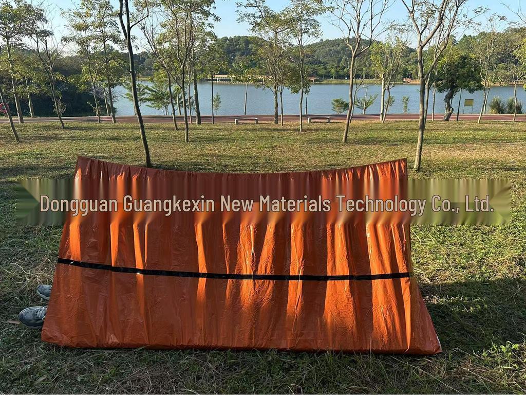 Portable Emergency Insulated Survival Tent with Aluminum Film Blanket for Camping and Mountaineering