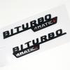 Pegatina Emblema Lateral Guardabarros Mercedes BITURBO 4MATIC