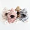 Children's Hats, Thickened Plush Hats for Boys and Girls, Scarves, Integrated Warm Hats, All-round Cold Protection