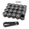 20/40pcs 17mm 19mm Wheel Nut Bolt Head Cover Cap Protective Bolt Caps Exterior Decoration Protecting Bolt Rims Screws Plugs