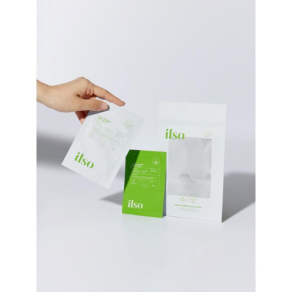 ilso Podwójny kojący plaster punktowy (plasta patch (10mm x 40szt.), plaster hydrokoloidowy (12mm x 30szt.))