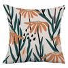 Simple Flower Pattern Pillowcase Dormitory Decoration Office Living Room Sofa Home Pillowcase