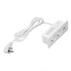 Embedded Power Outlet 2 USB 2  10A Ports Recessed Desk Socket In Desk Power Hub with 1.5m Cable