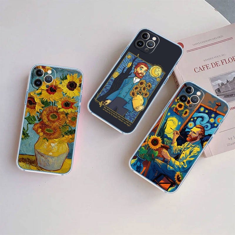 IR27 Starry Night Van Gogh Case for Motorola E22S E7 G6 G7 G8 G9 Plus Power Play G10 G20 G04 E30 E40 E22 E20 E13 E15 G22 G23 G05 G75 G35 G55