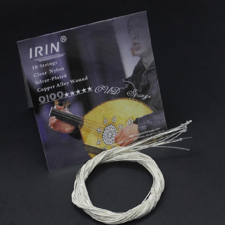 11 Strings Arabic Oud StringsClear Nylon Silver Plated Copper Alloy Wound String