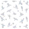 48Pcs Window Stickers To Prevent Bird Strikes, Hummingbird Modeling Bird Window Strike Prevention Stickers, Weather-Reflective Window Stickers for